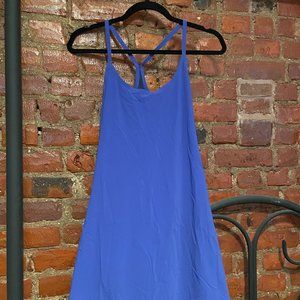 Outdoor Voices Exercise Dress in Blue Orchid (Discontinued), Size M